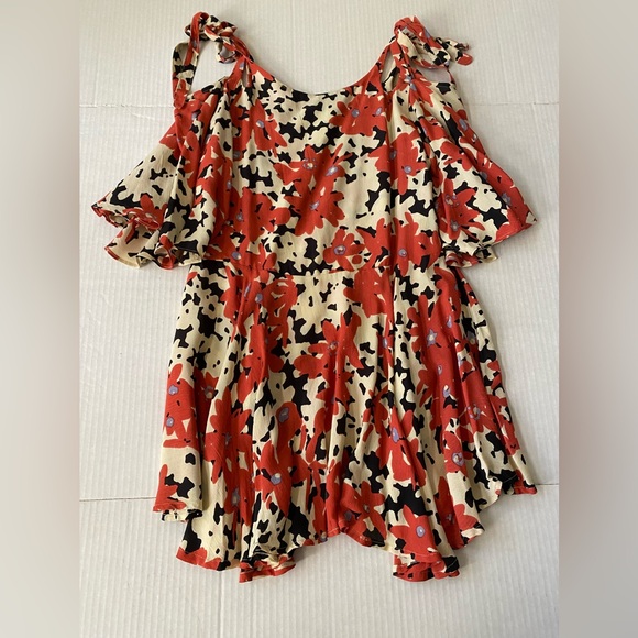 Free People One Hand 🤚 Painted Baby Doll Dress Size XS - Picture 11 of 15